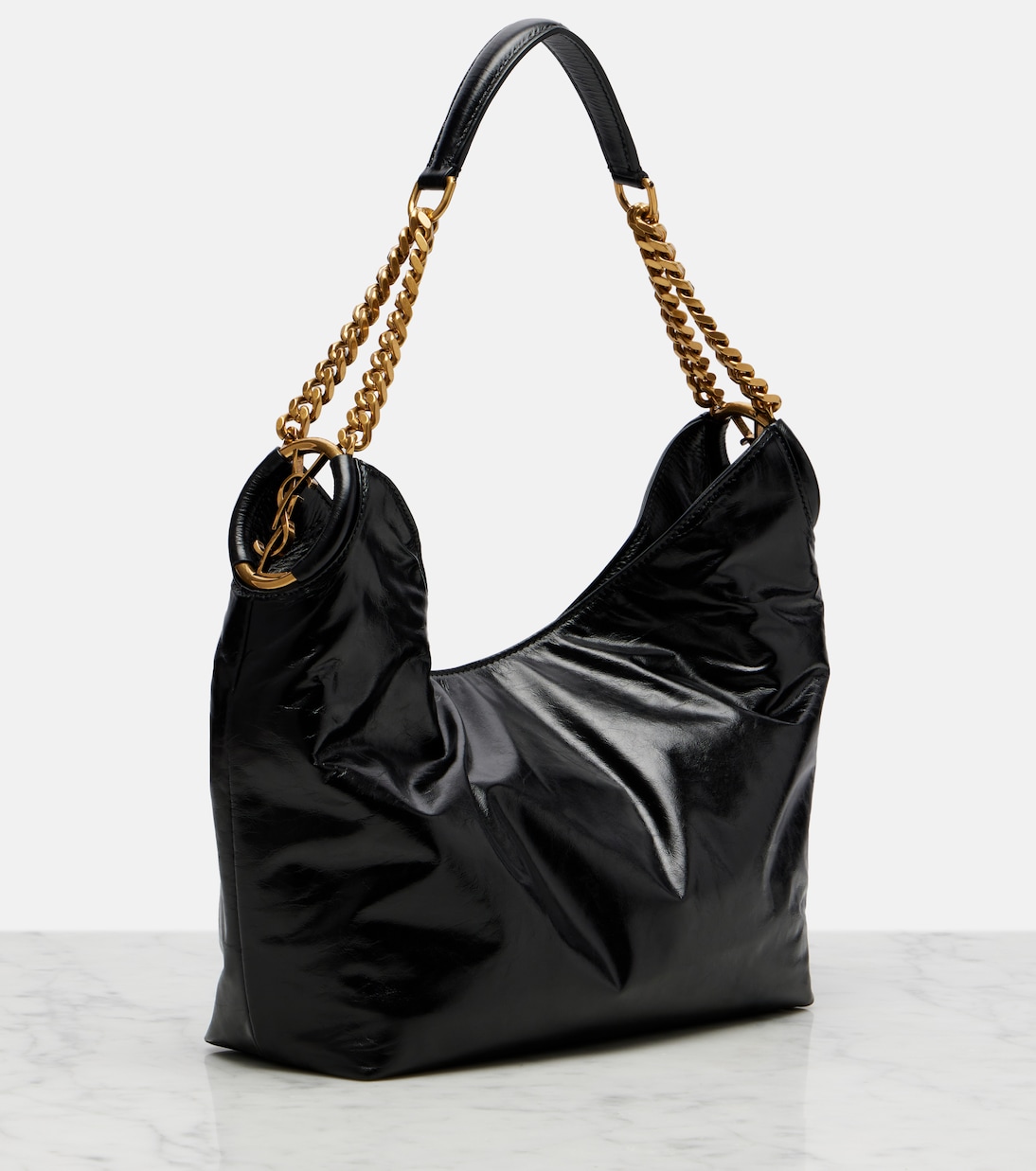 Hortense leather shoulder bag | Saint Laurent
