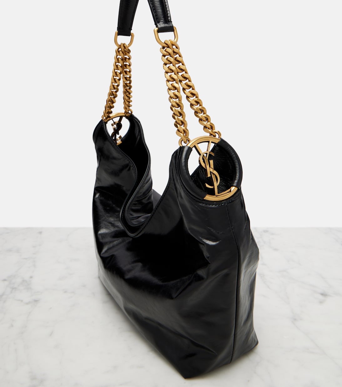 Hortense leather shoulder bag | Saint Laurent