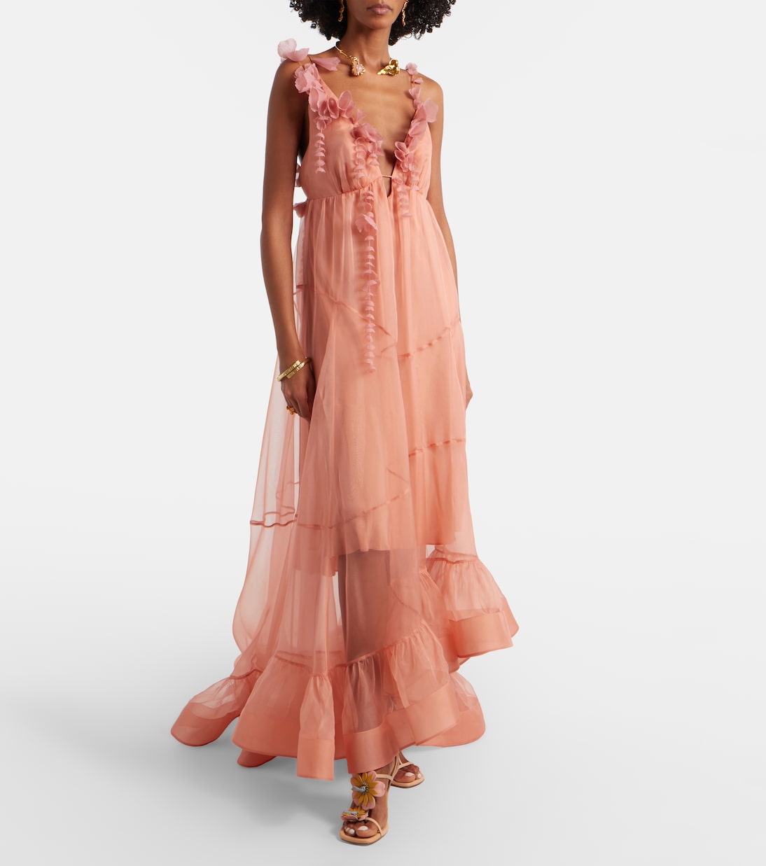 Lilia 85 leather sandals | Zimmermann