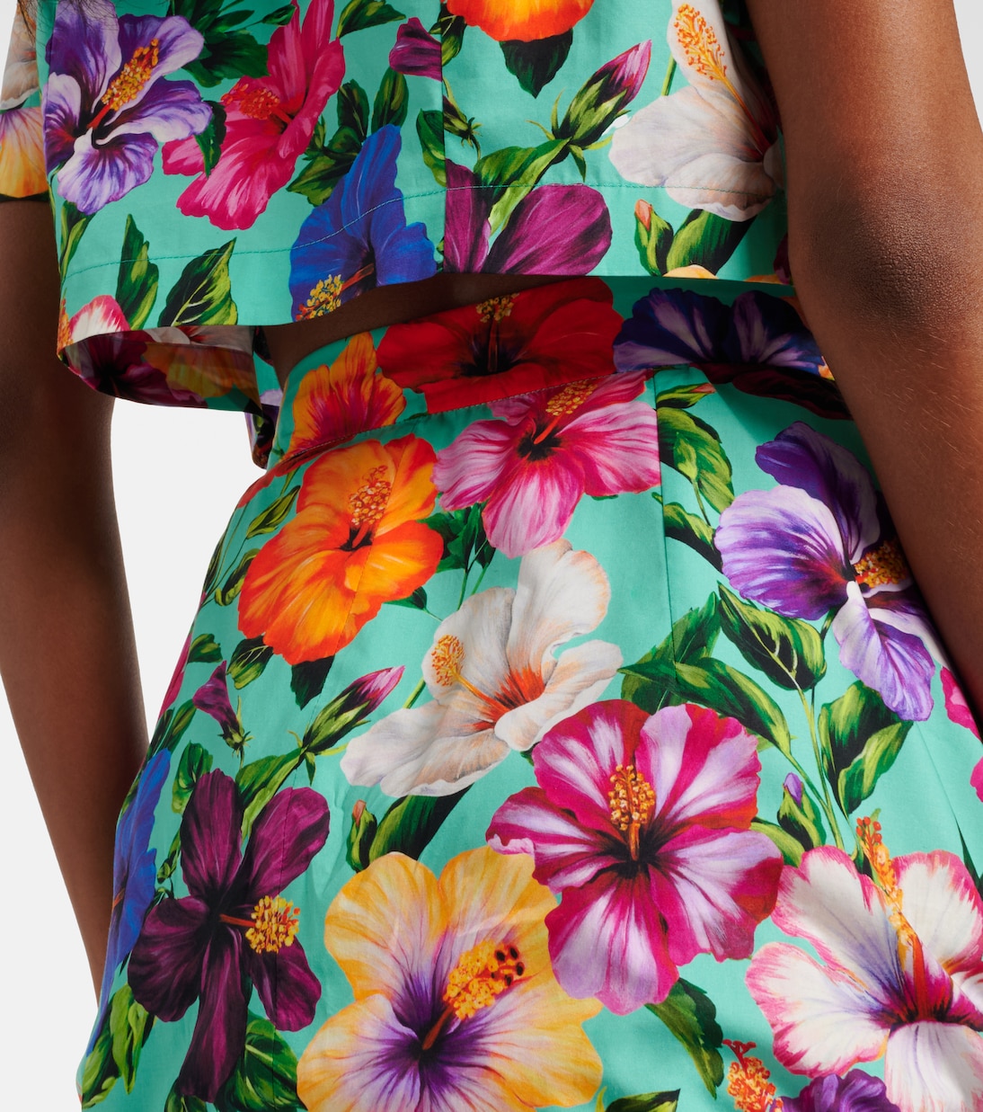 Floral cotton shorts | Dolce&Gabbana