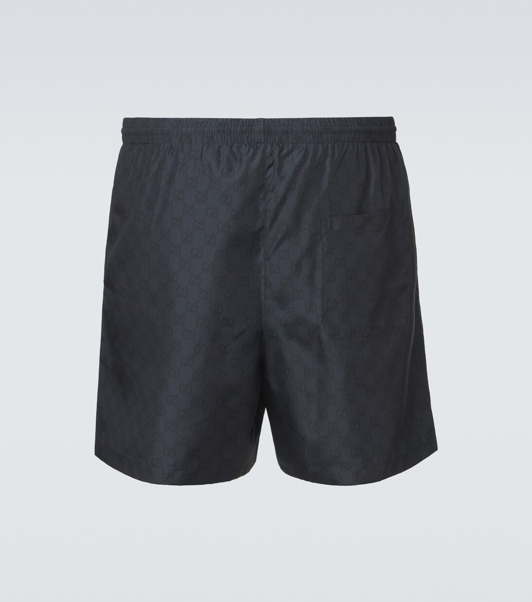 GG poplin swim trunks | Gucci