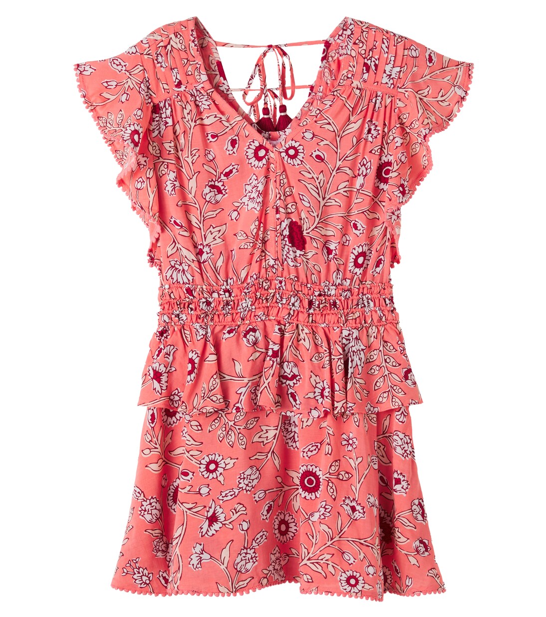 Noemi floral dress | Poupette St Barth Kids