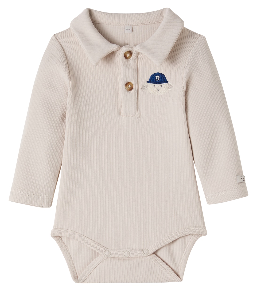 Baby Paulo cotton-blend bodysuit | Donsje