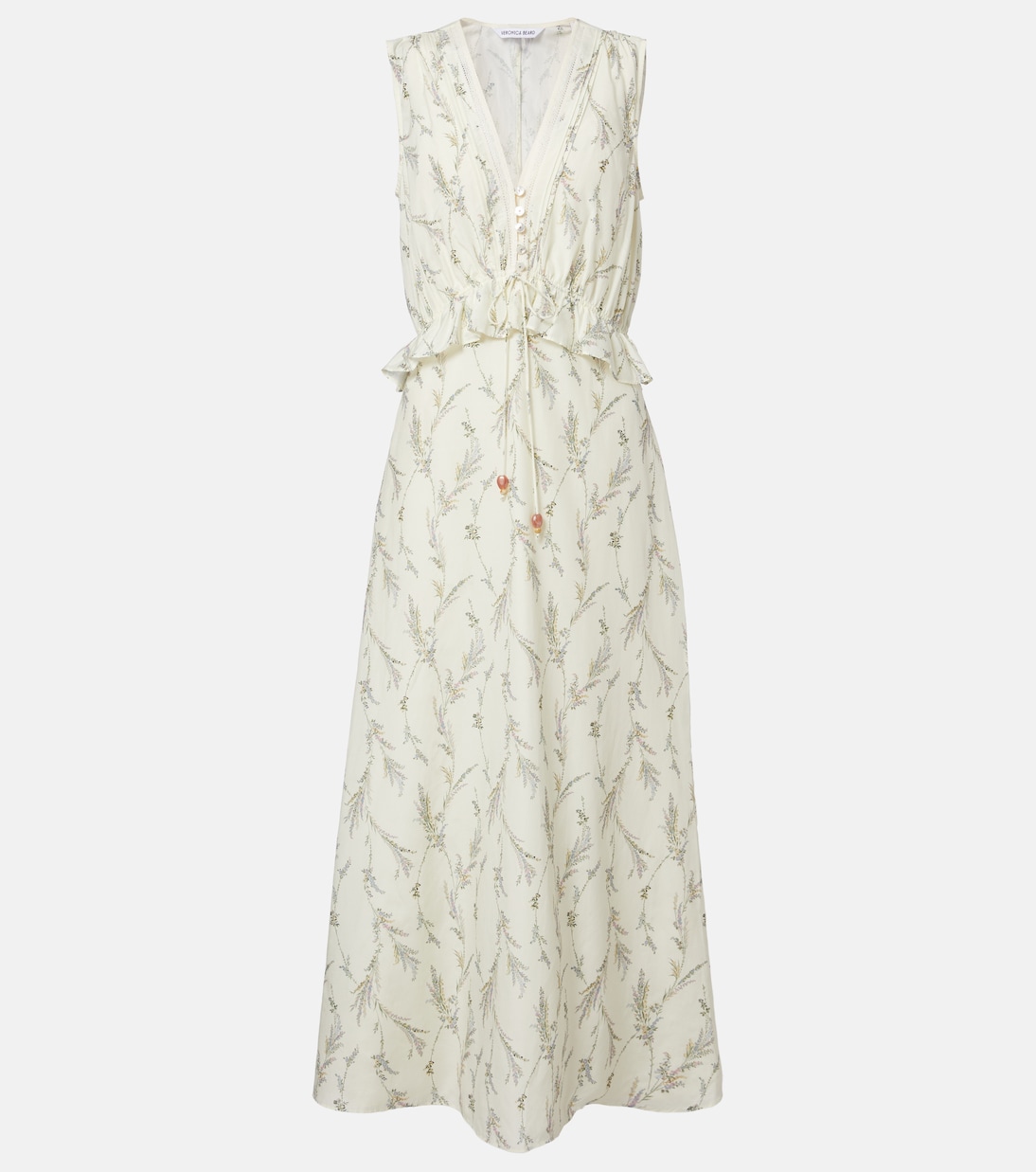 Ollian cotton and silk voile minidress | Veronica Beard