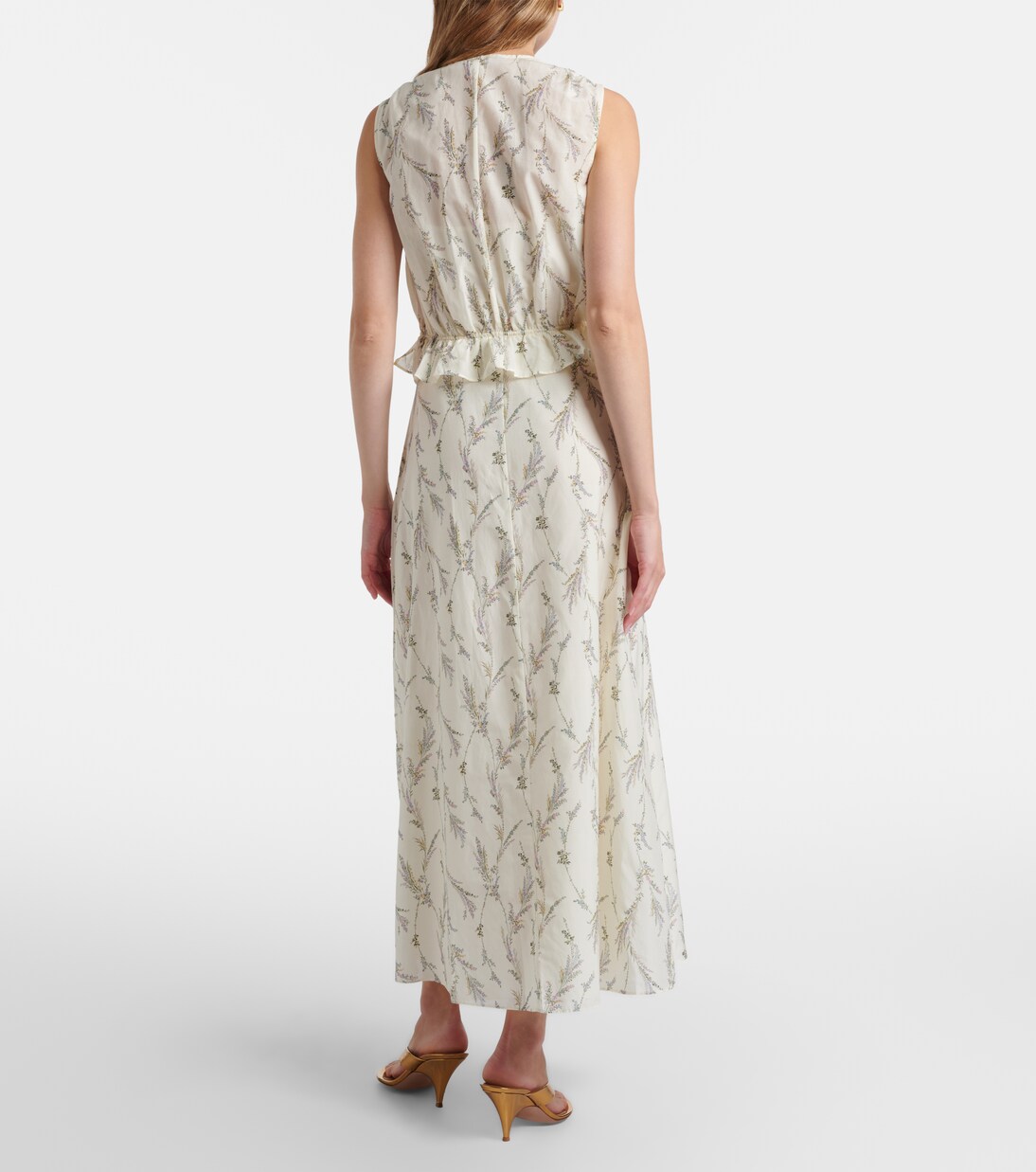 Ollian cotton and silk voile minidress | Veronica Beard