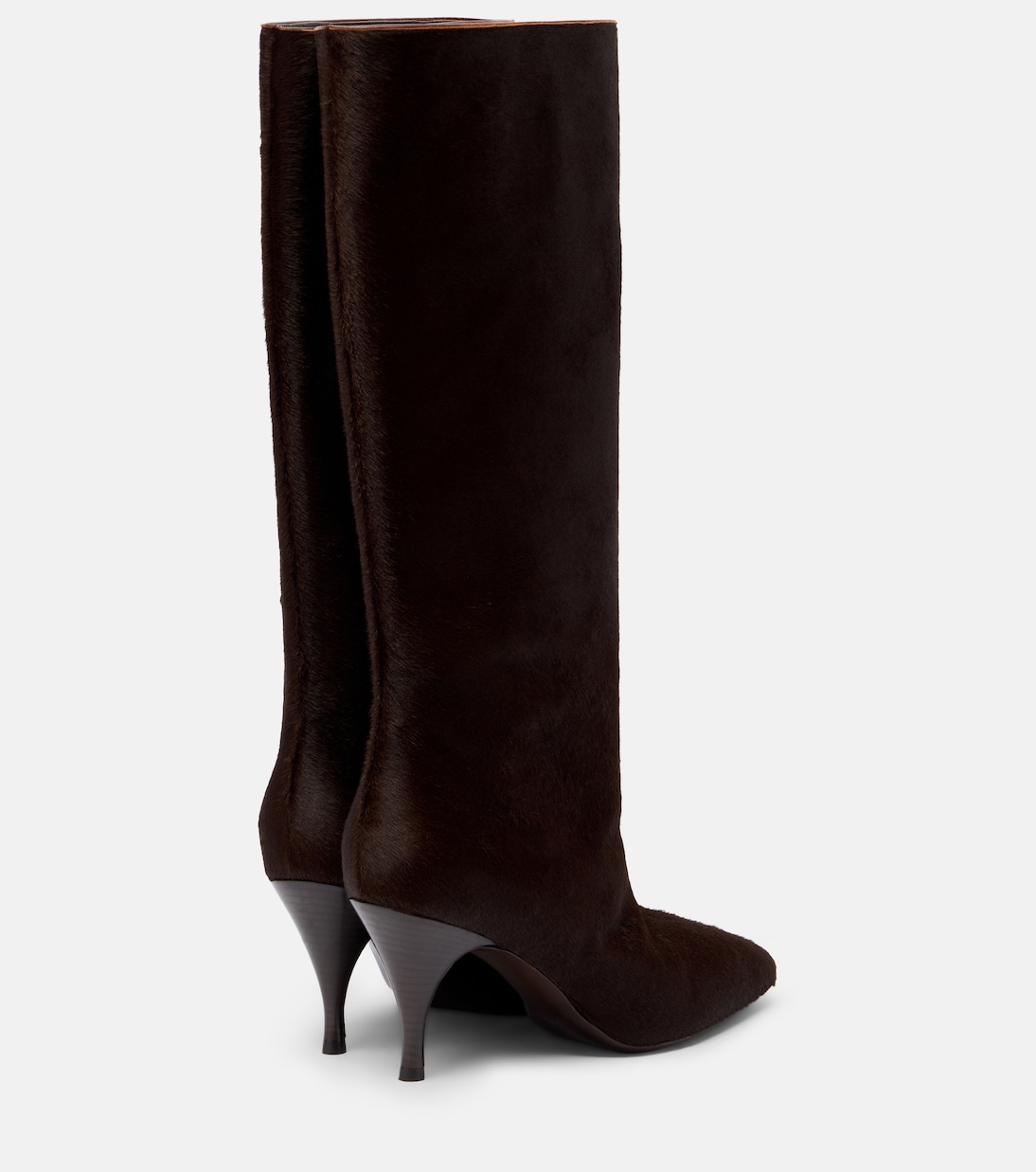 Silhouette suede knee-high boots | Herbert Levine