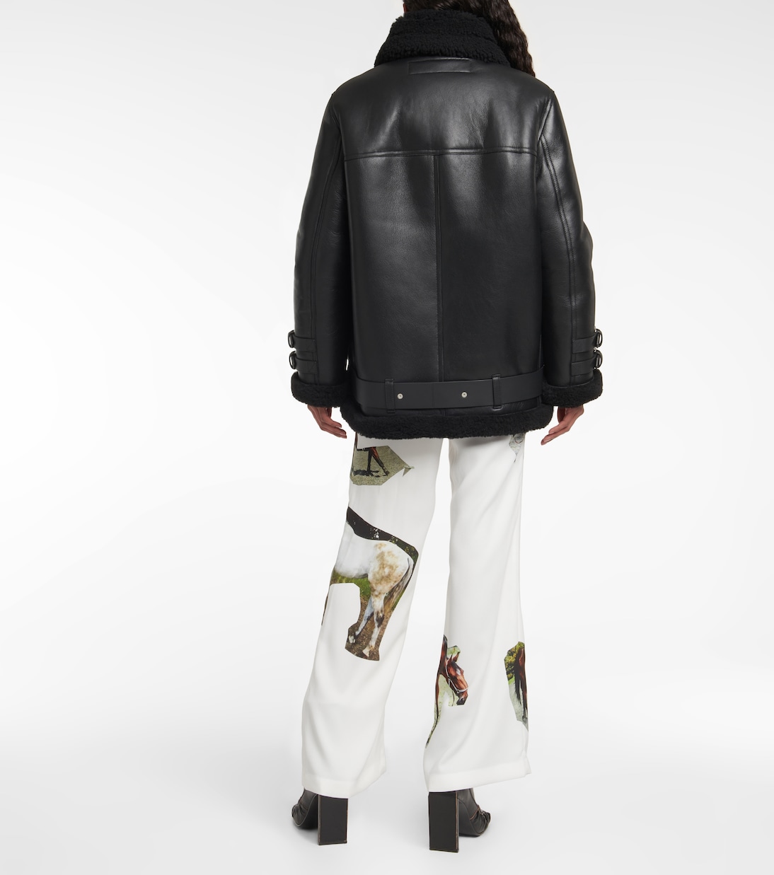 Velocite shearling jacket | Acne Studios