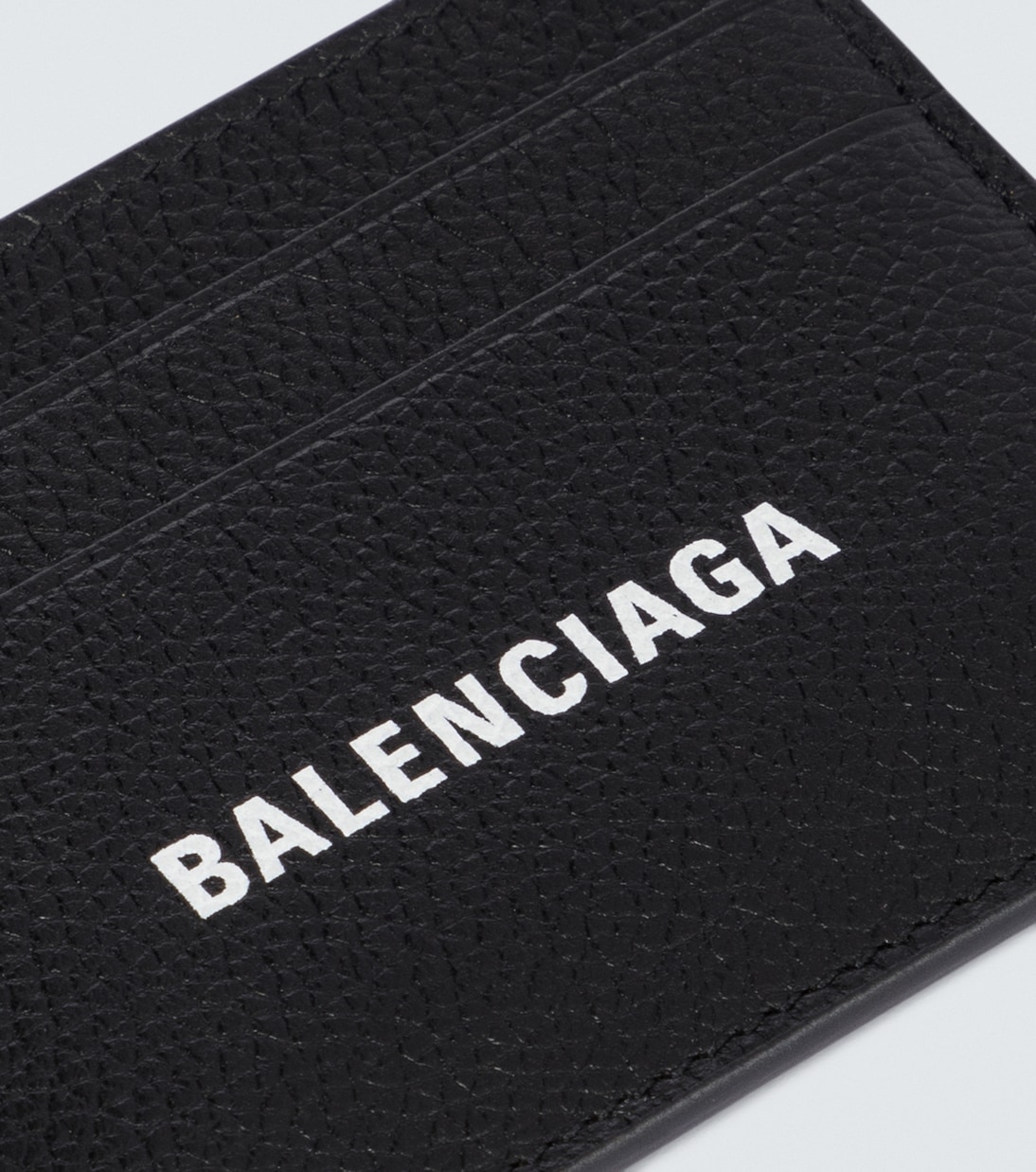 Cash leather card holder | Balenciaga