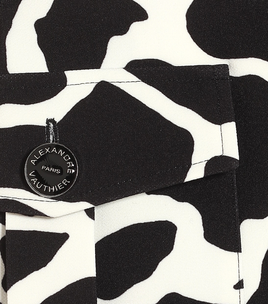Bedruckter Blazer aus Crêpe | Alexandre Vauthier