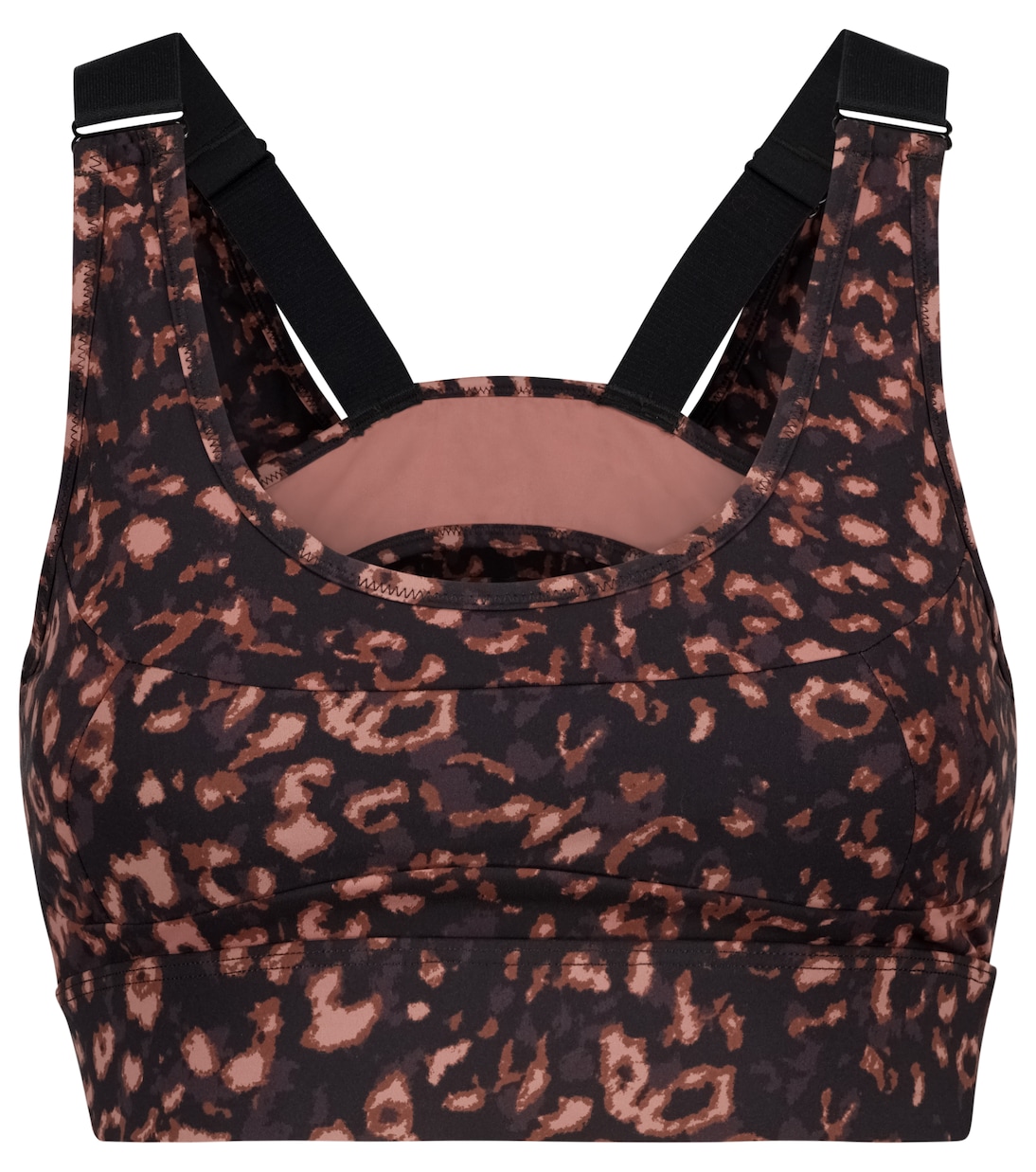 Edris leopard-print sports bra | Varley