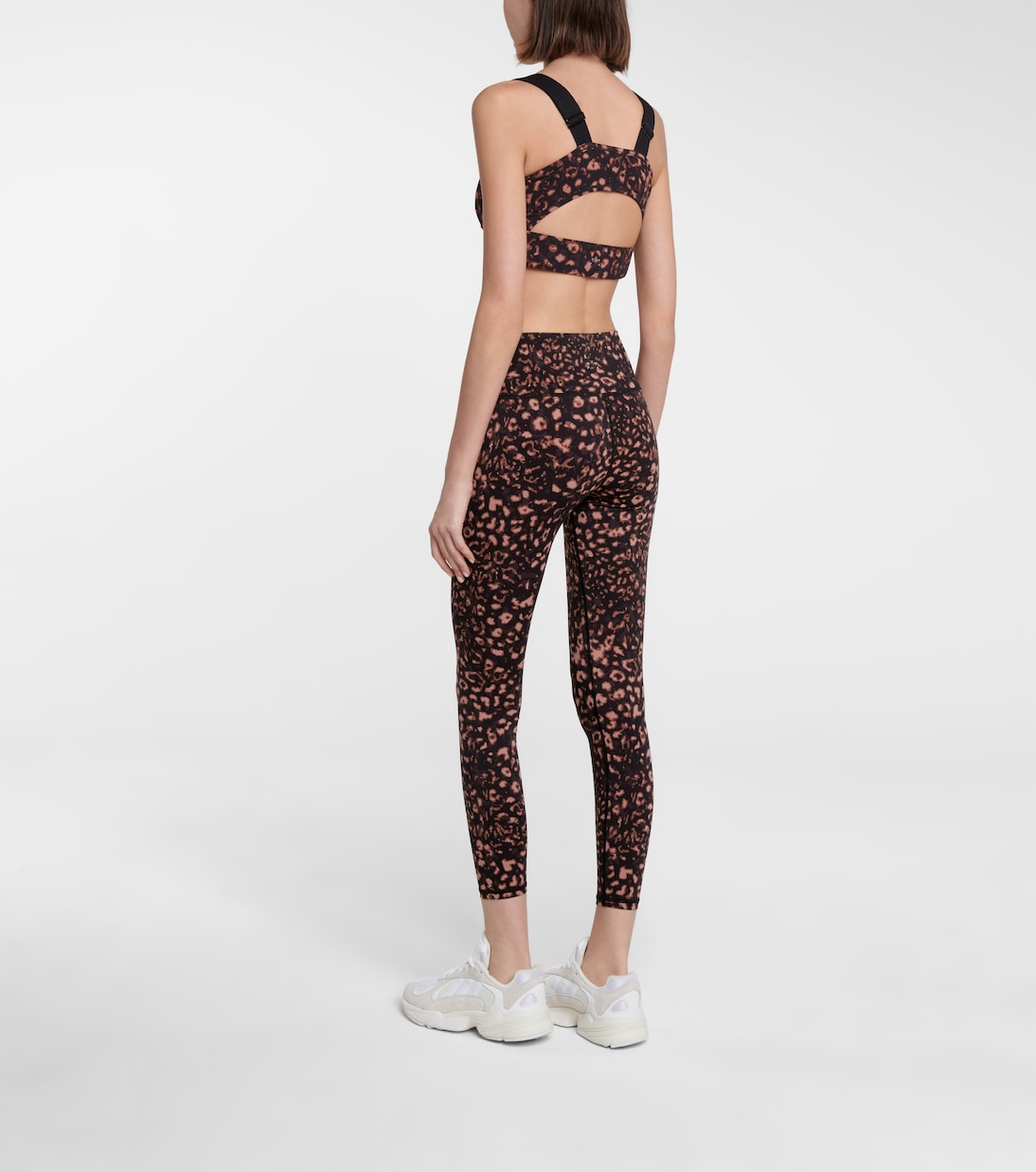 Edris leopard-print sports bra | Varley