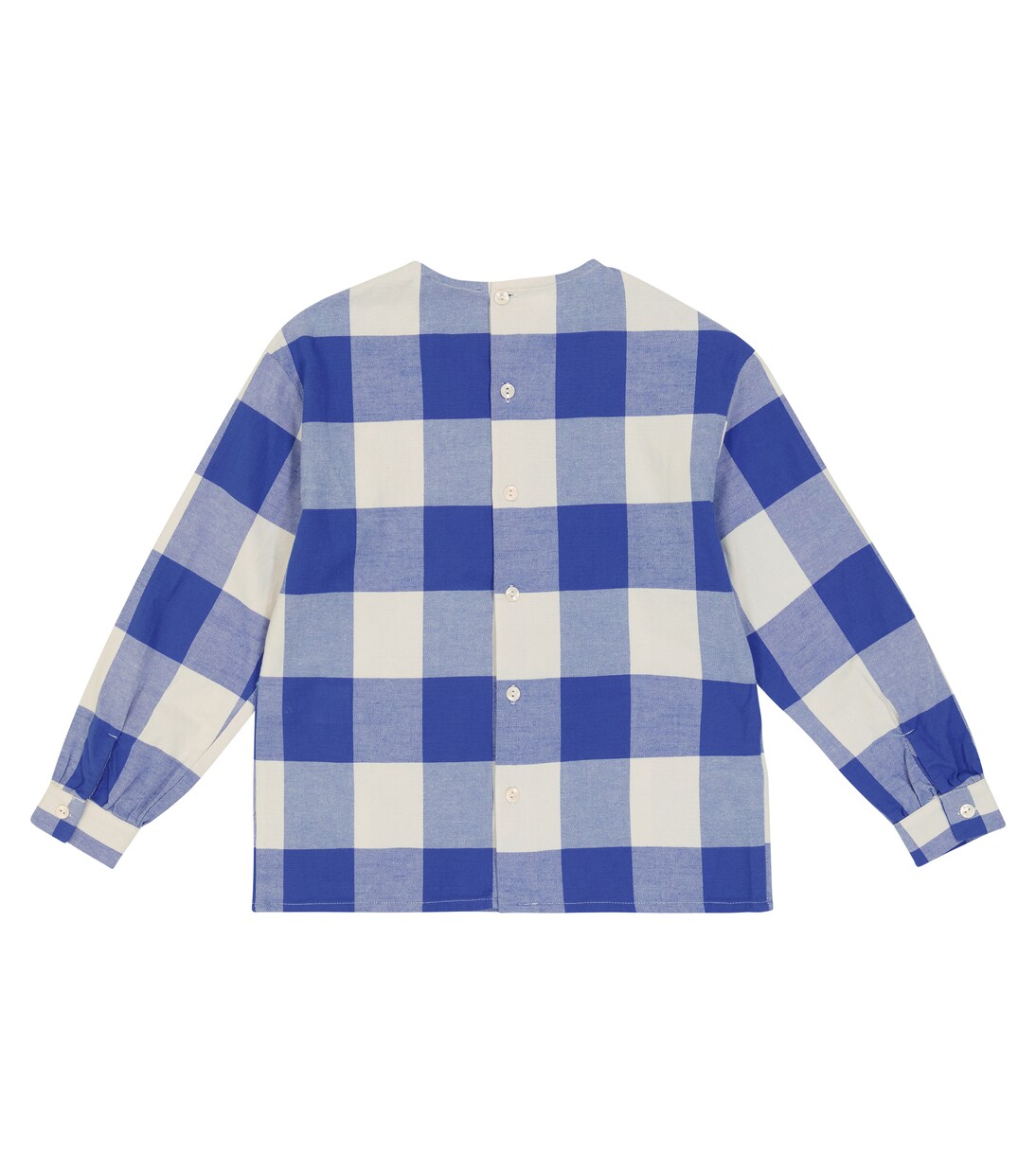Marmot checked cotton blouse | The Animals Observatory