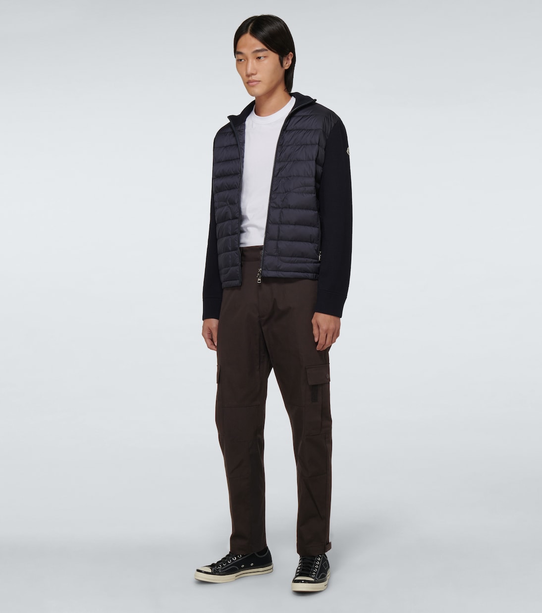Cotton jersey cargo pants | Moncler