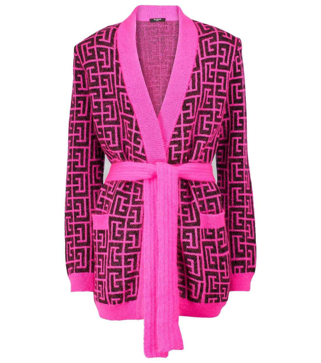 Cardigan aus einem Mohairgemisch | Balmain