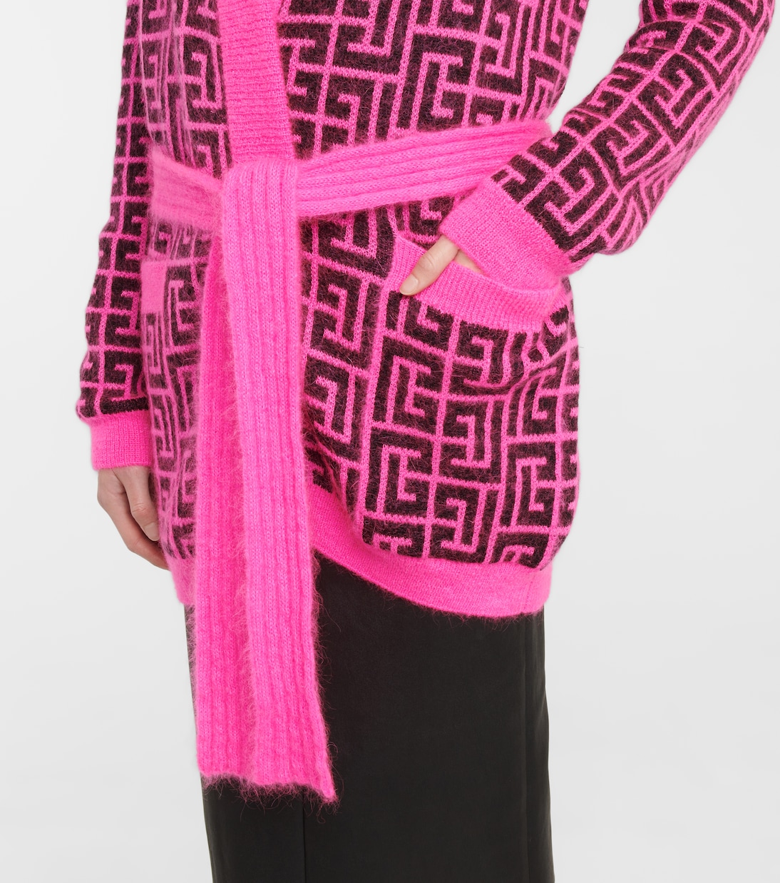 Cardigan aus einem Mohairgemisch | Balmain