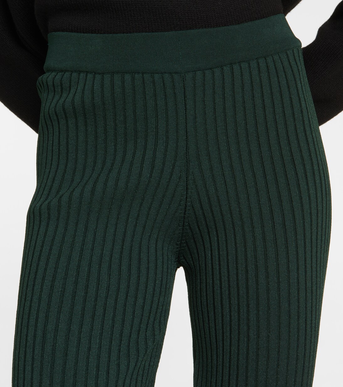 Pantalon évasé à taille haute | Ami Paris