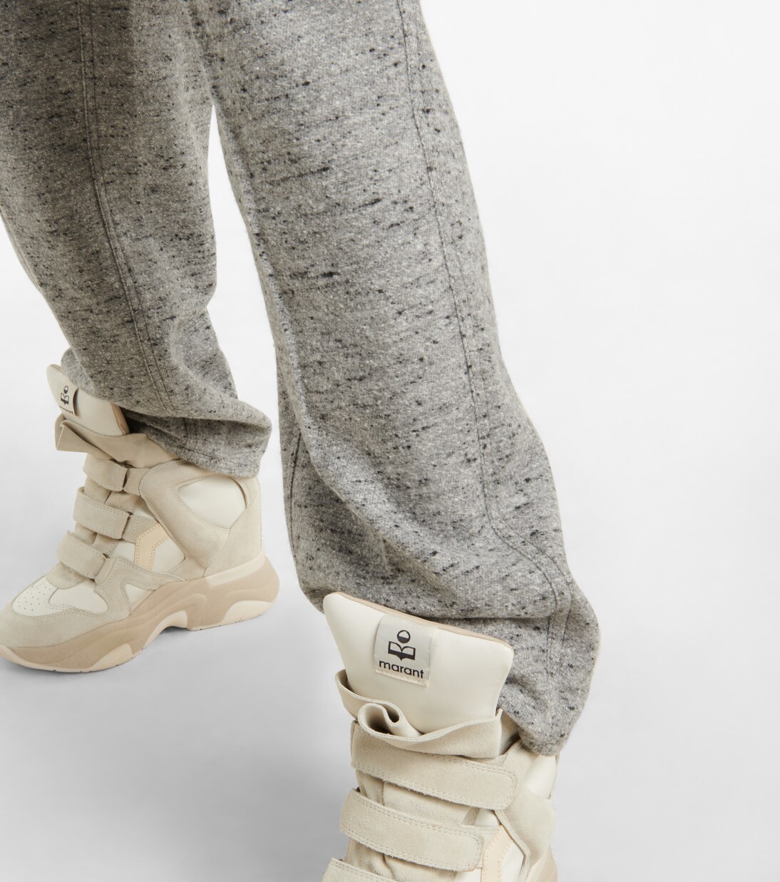 High-Rise-Hose aus einem Baumwollgemisch | Marant Etoile