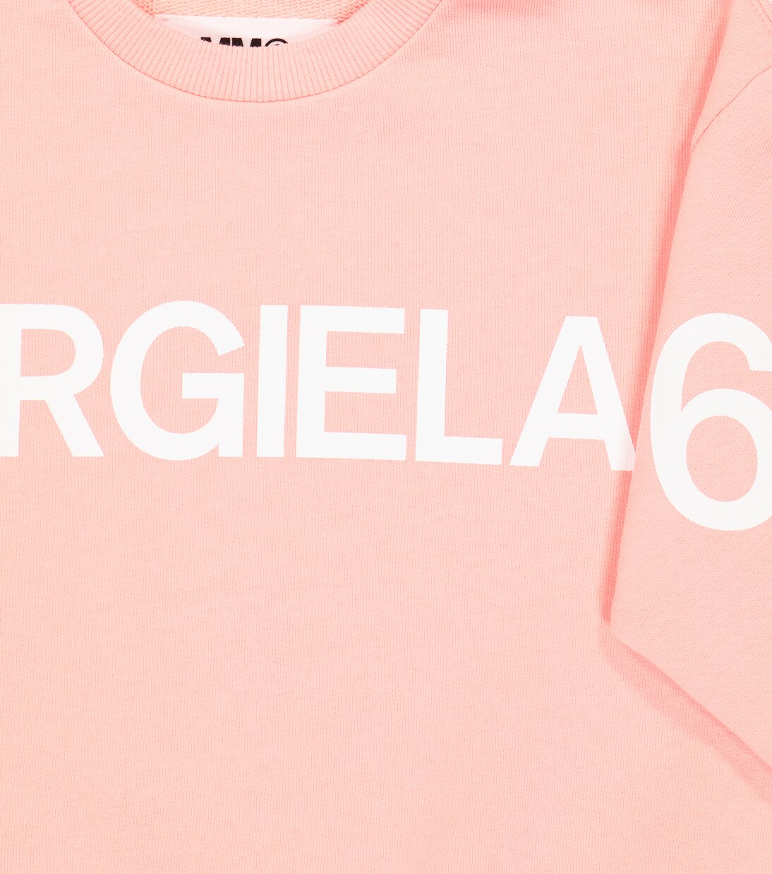 Sweat-shirt en coton à logo | MM6 Maison Margiela Kids