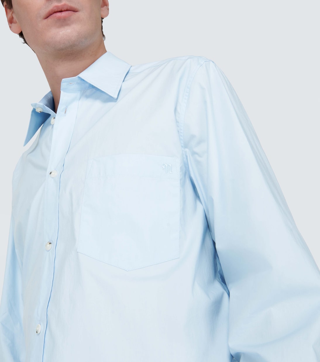 Kaleb cotton oxford shirt | Nanushka
