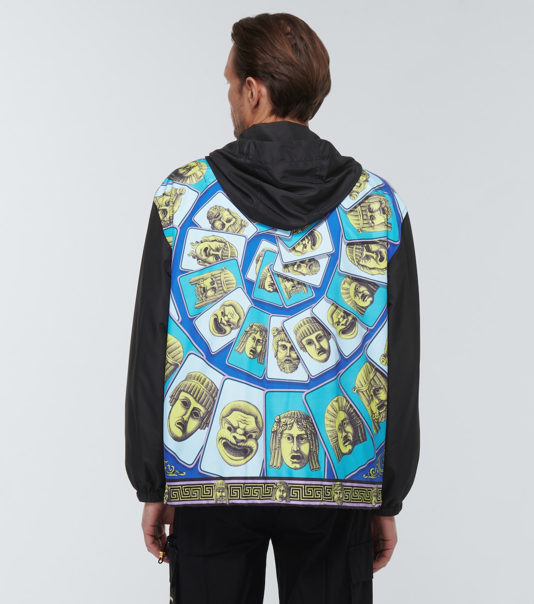 La Maschere printed jacket | Versace
