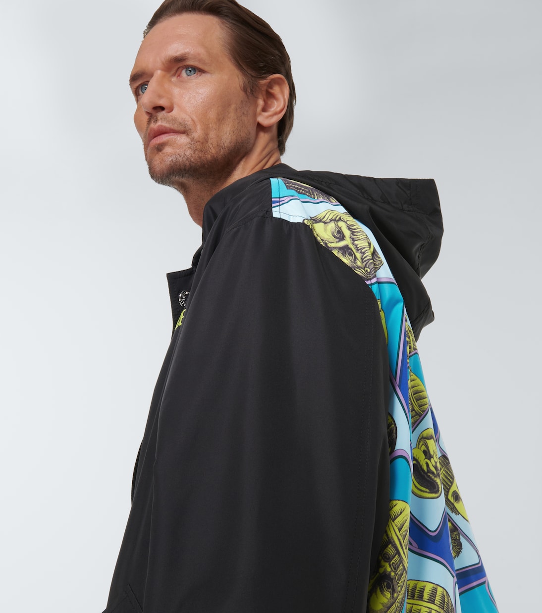 La Maschere printed jacket | Versace