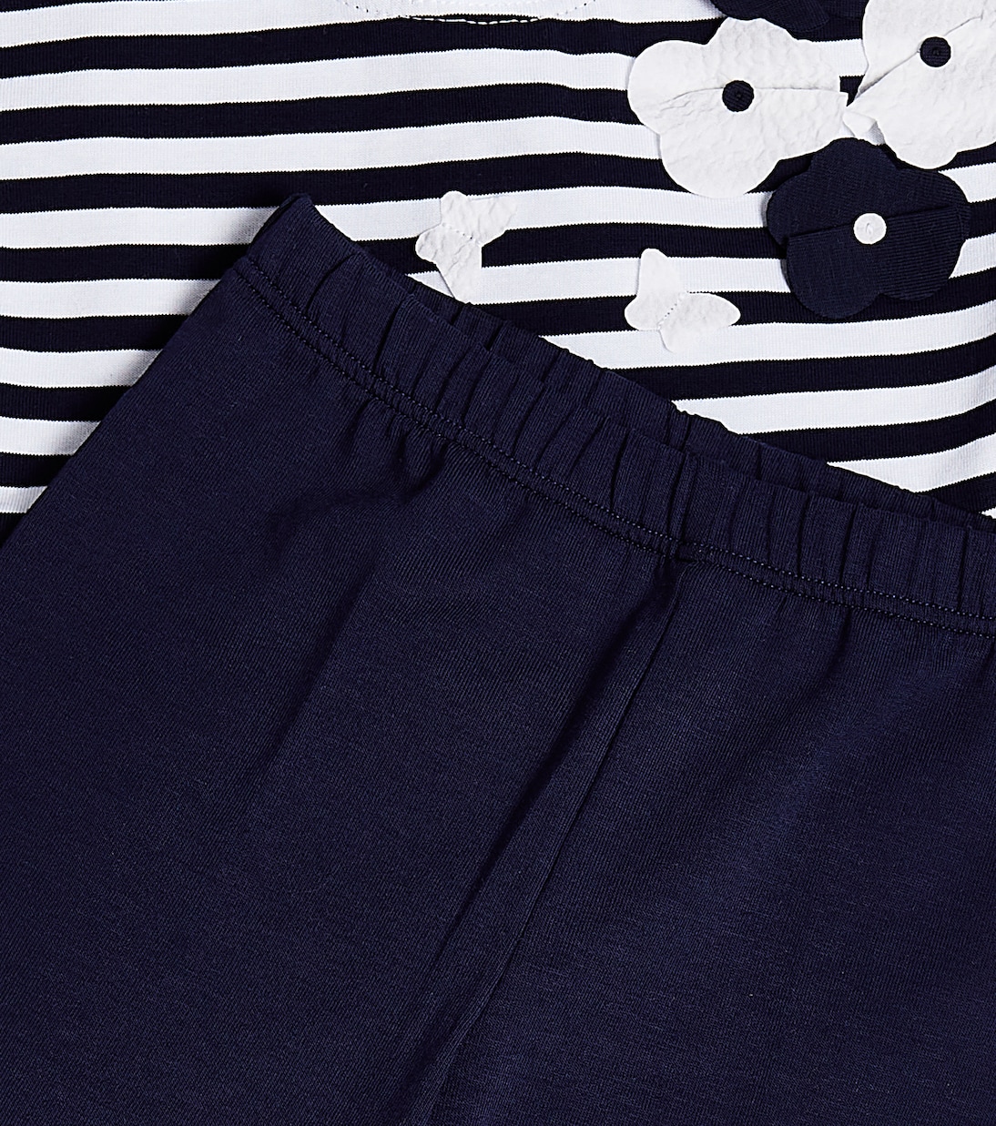 Baby striped cotton top and pants set | Il Gufo