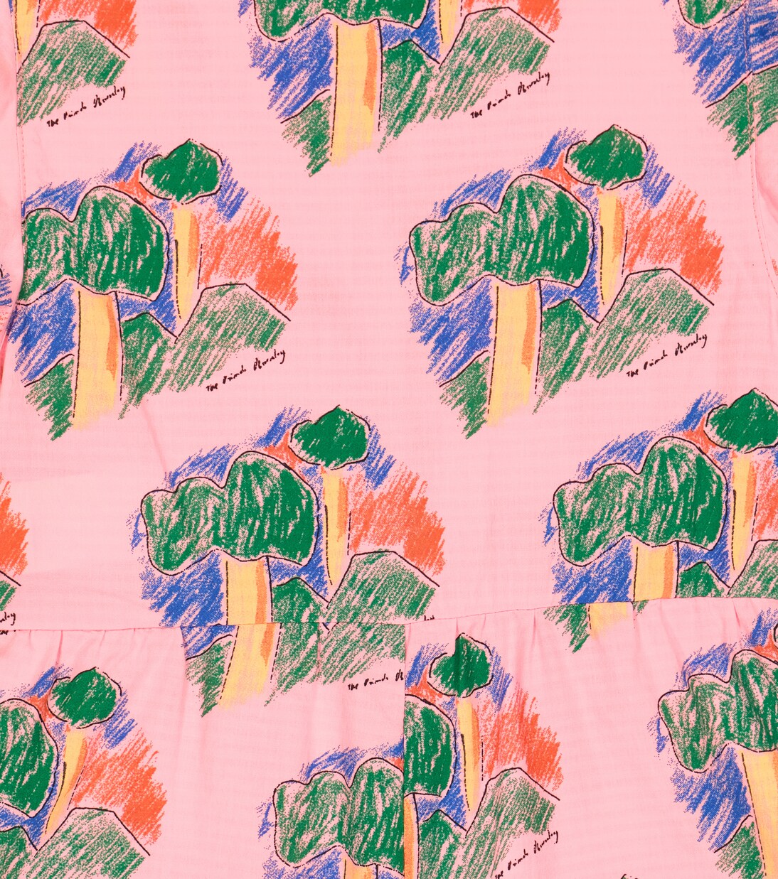 Squirrel printed cotton playsuit | The Animals Observatory