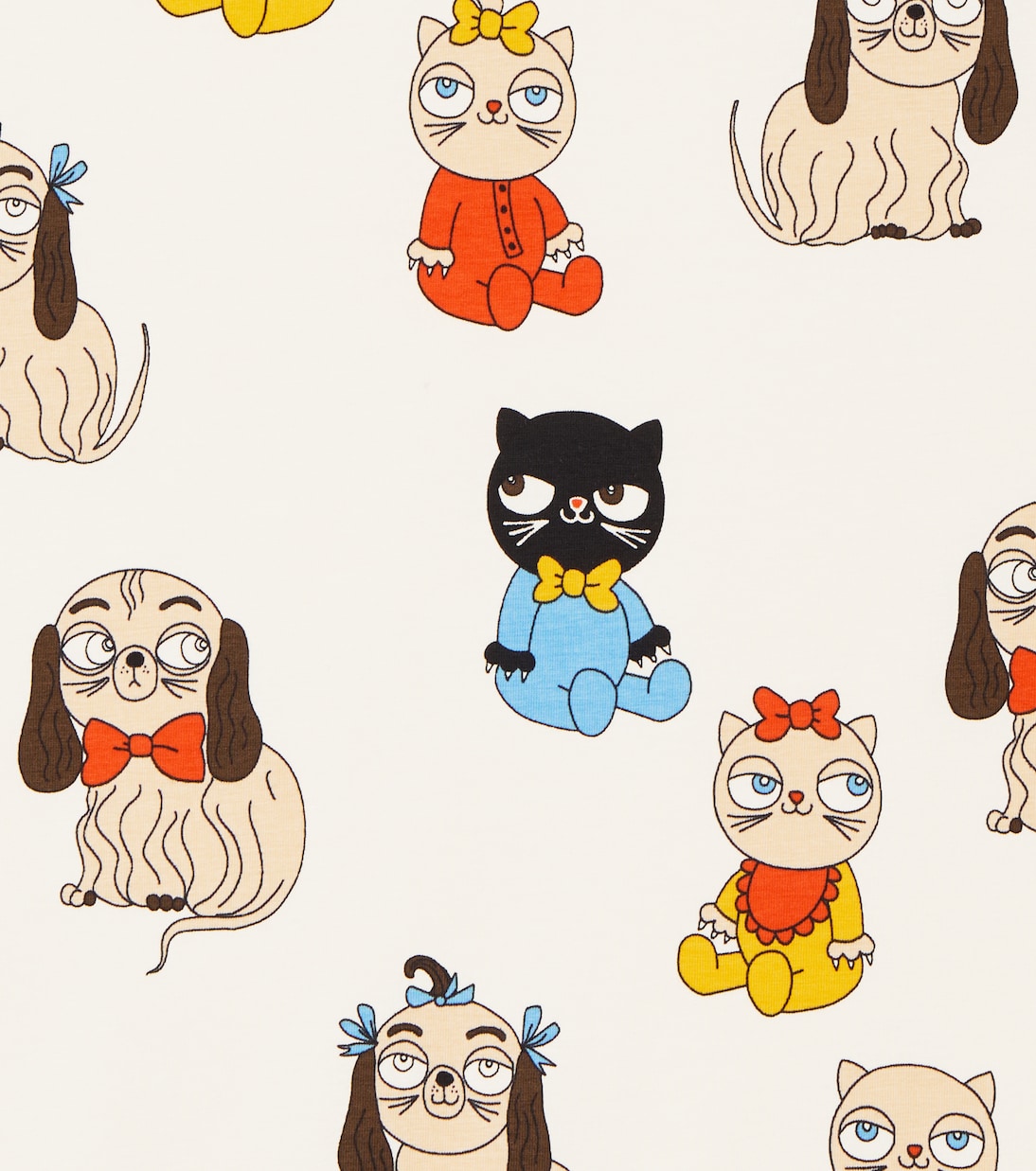 Baby printed cotton-blend blanket | Mini Rodini