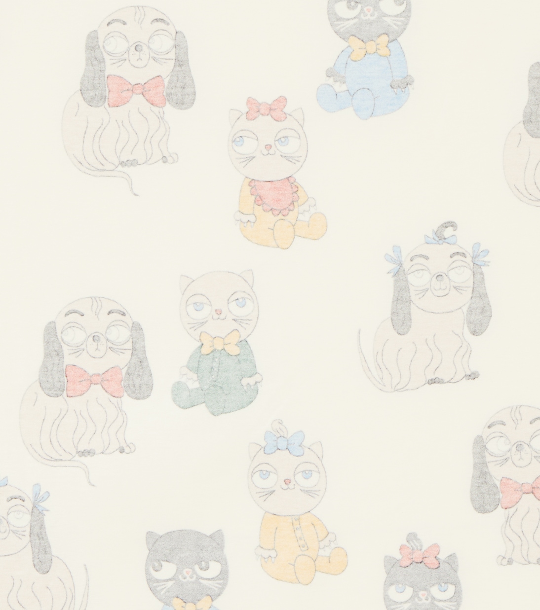 Baby printed cotton-blend blanket | Mini Rodini