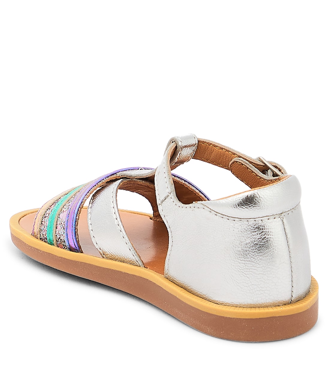 Poppy Lili leather sandals | Pom d'Api
