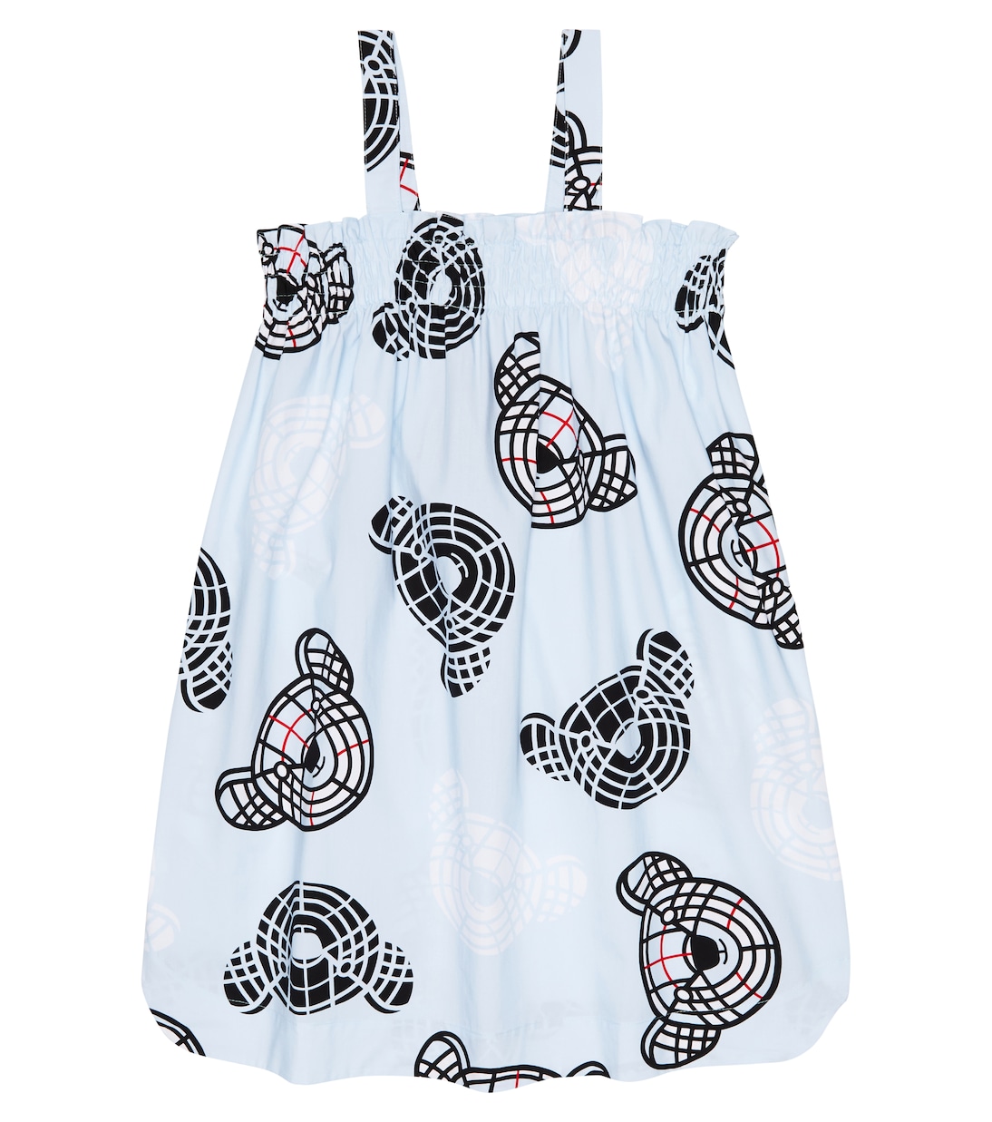 Thomas Bear printed cotton dress | Burberry Kids