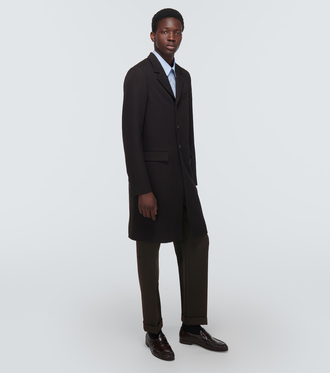 Seth wool straight pants | The Row