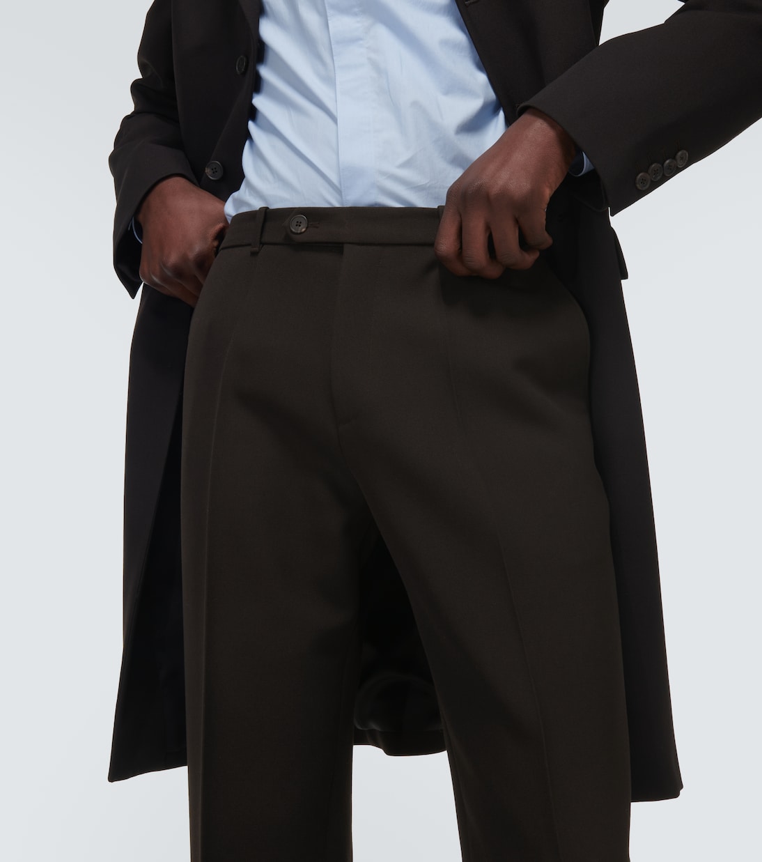 Seth wool straight pants | The Row