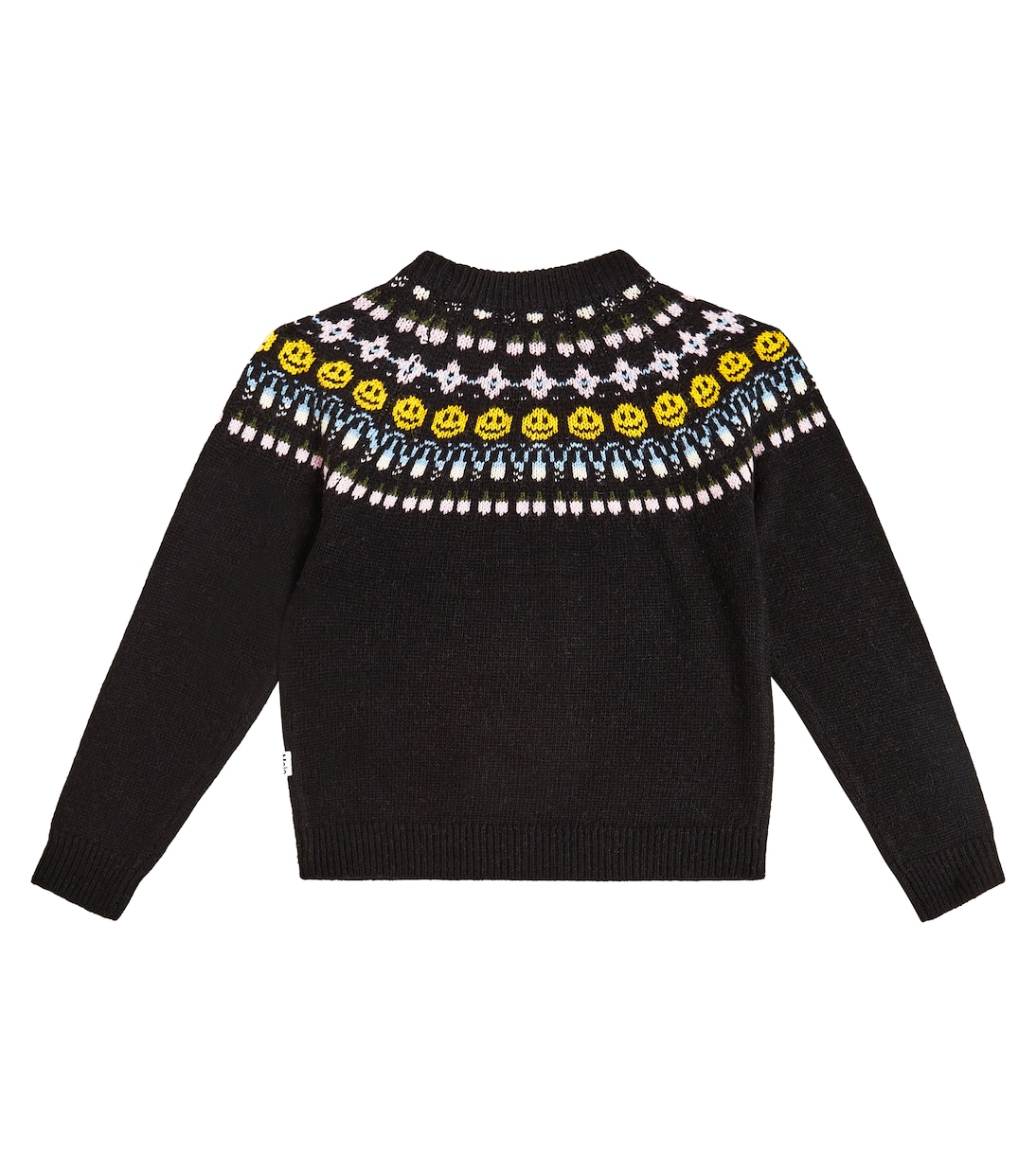 Gretchen intarsia wool-blend sweater | Molo