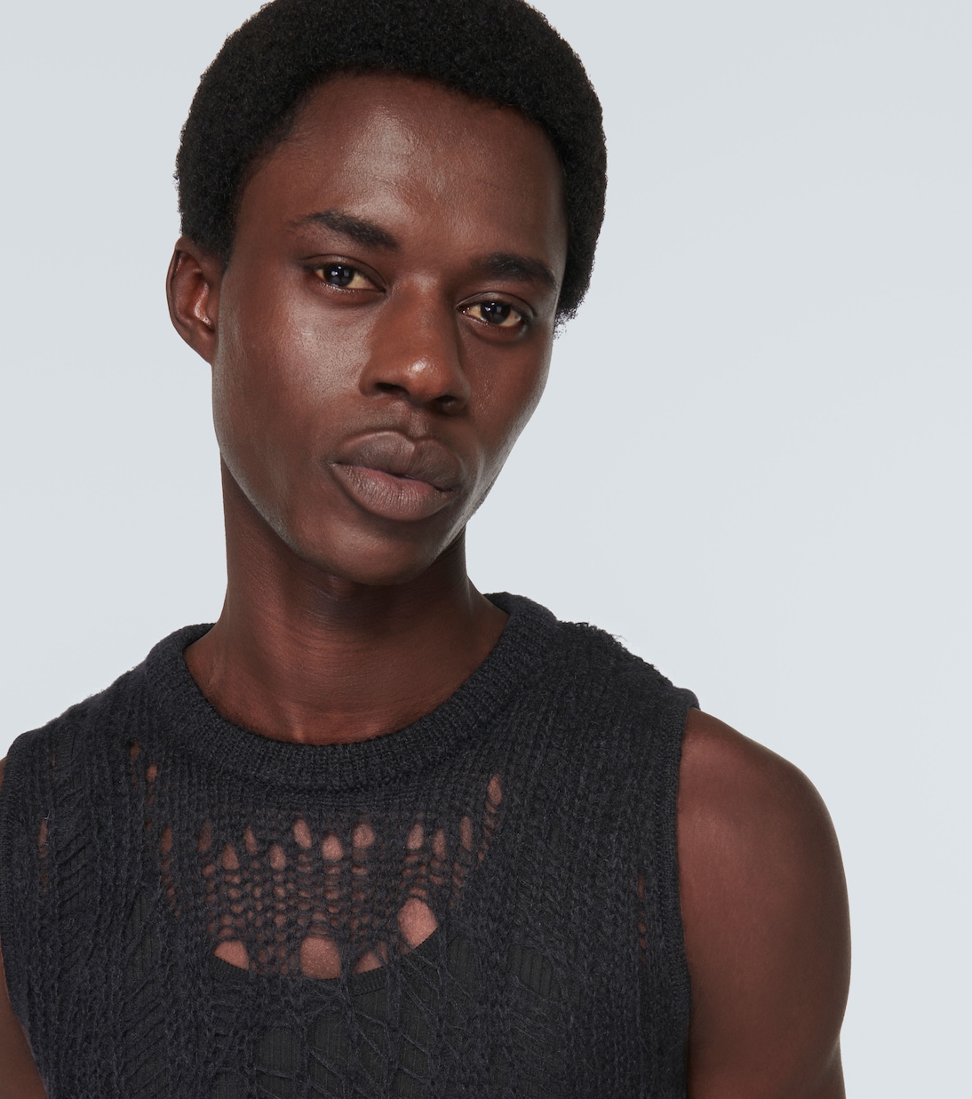 Top aus einem Mohairgemisch | Rick Owens