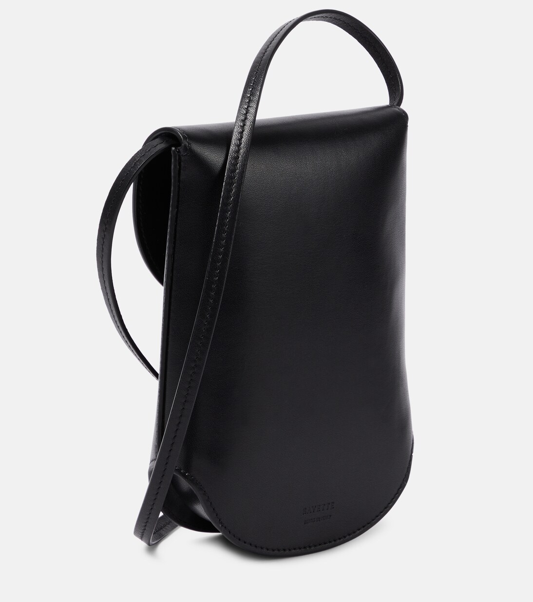 Tondo leather crossbody bag | Savette
