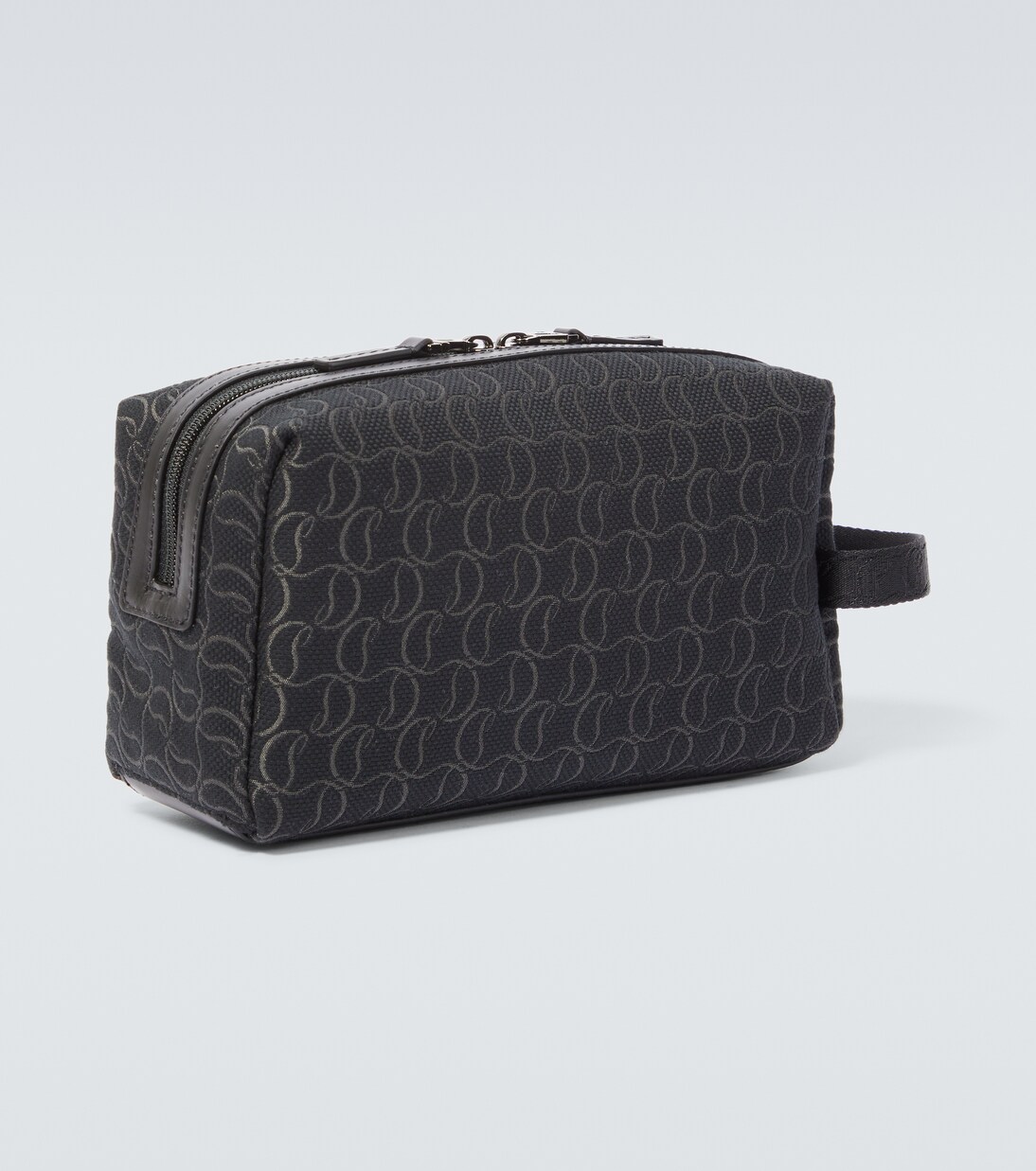 Zip N Flap logo jacquard pouch | Christian Louboutin