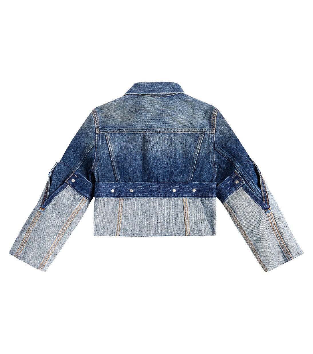 Cropped denim jacket | MM6 Maison Margiela Kids