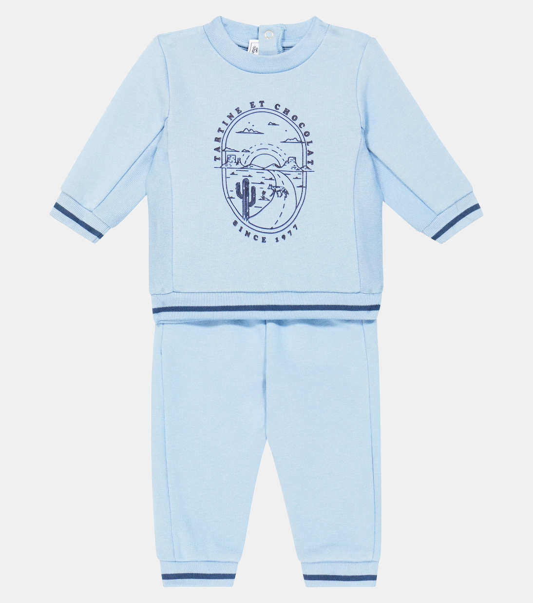 Bébé – Ensemble de survêtement en coton | Tartine et Chocolat