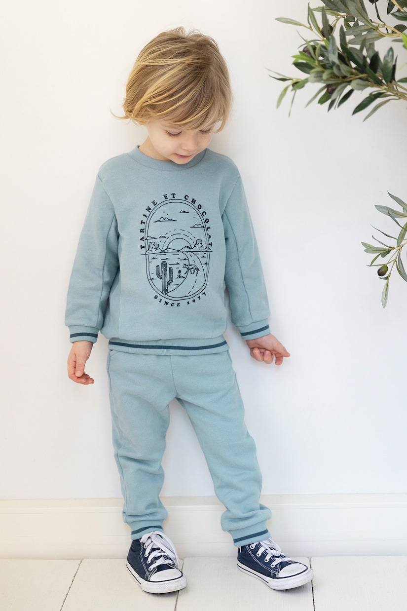 Bébé – Ensemble de survêtement en coton | Tartine et Chocolat