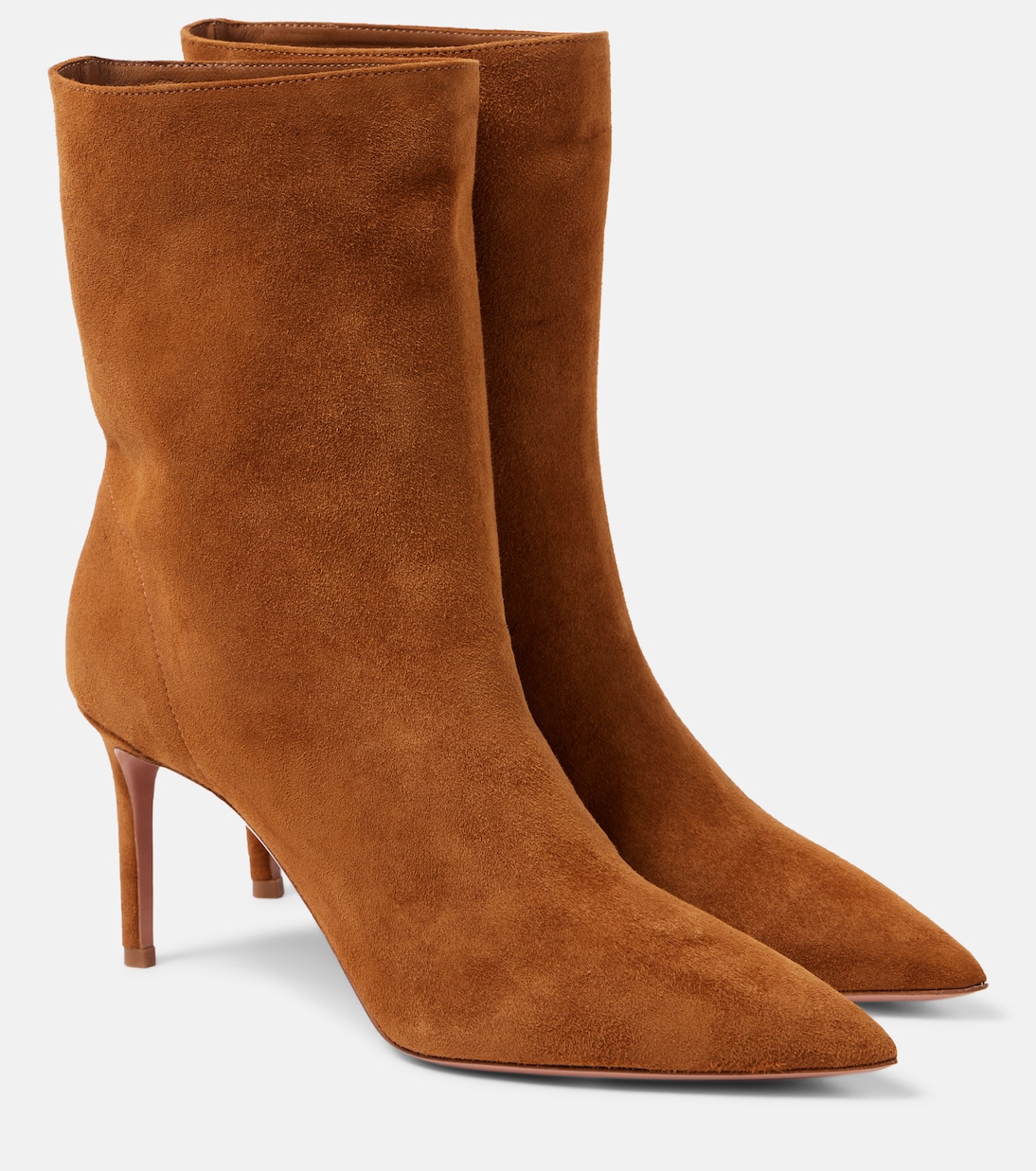 Ankle Boots Matignon aus Veloursleder | Aquazzura