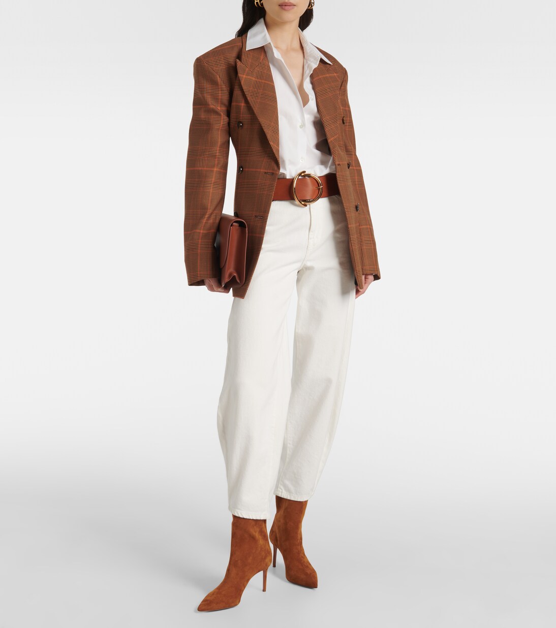 Ankle Boots Matignon aus Veloursleder | Aquazzura