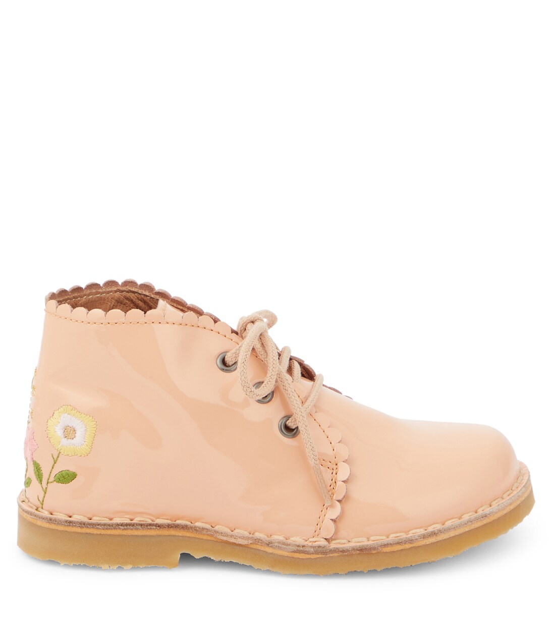 Schnürschuhe aus Lackleder | Petit Nord