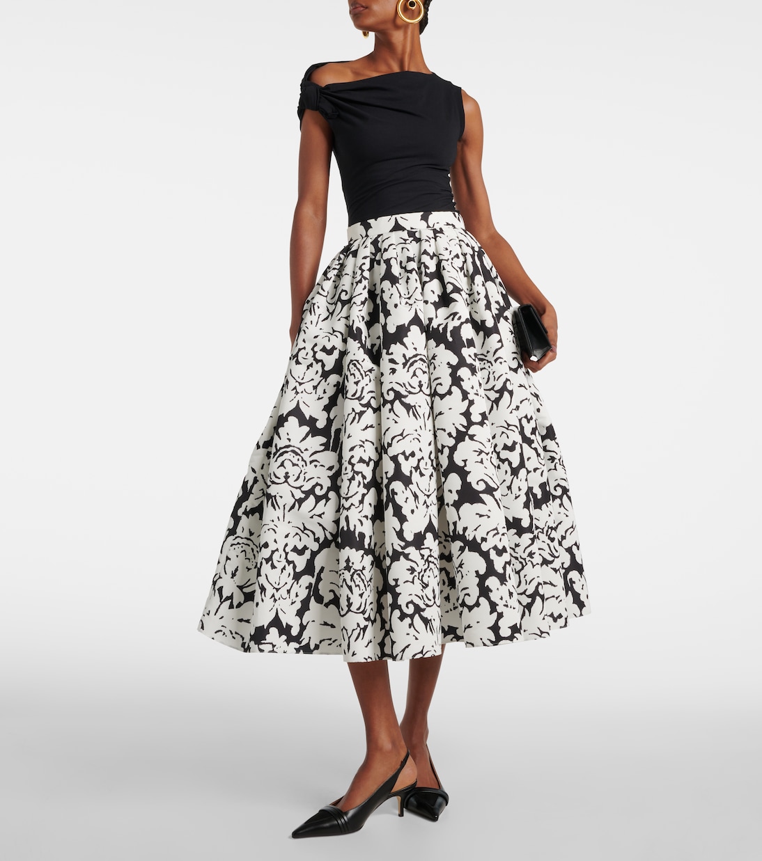 Tanner 45 leather slingback pumps | Malone Souliers