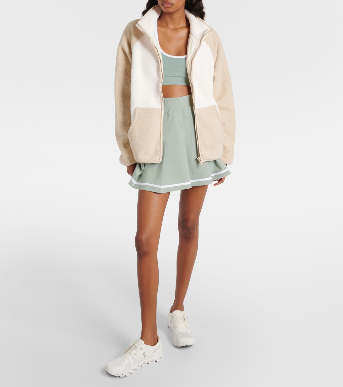 Jacke Harlow aus Fleece | The Upside