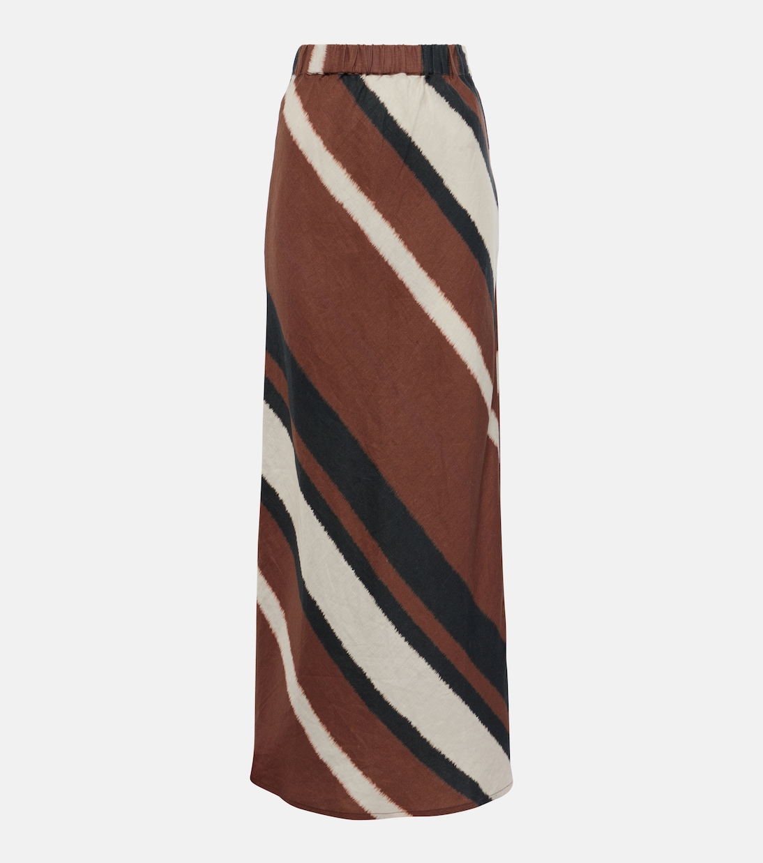 Dalicenca striped linen maxi skirt | Faithfull