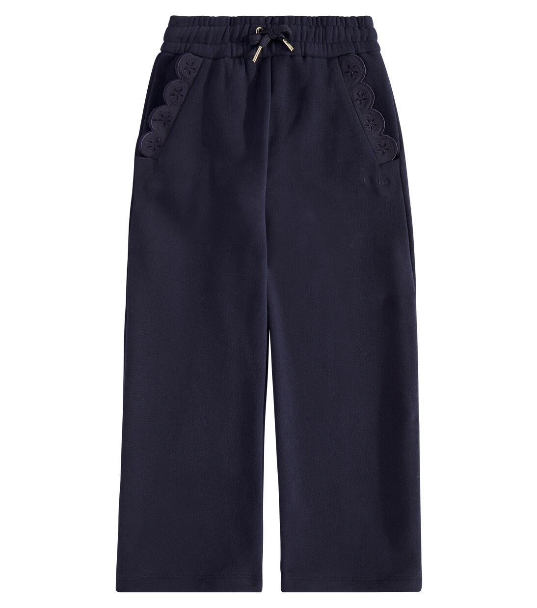 Logo cotton sweatpants | Chloé Kids