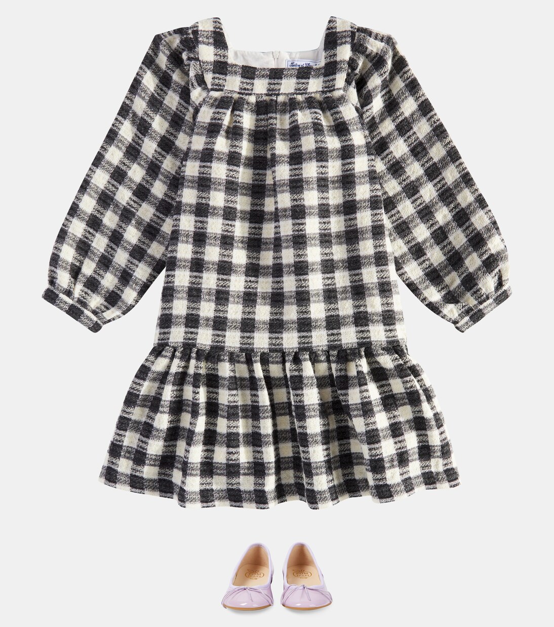 Robe en laine et coton mélangé | Tartine et Chocolat