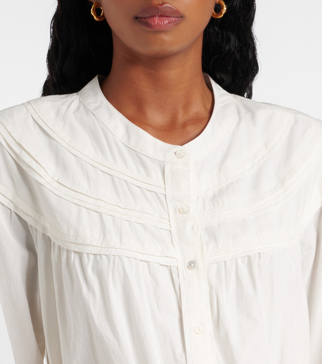 Besticktes Minikleid Barb aus Baumwolle | Velvet