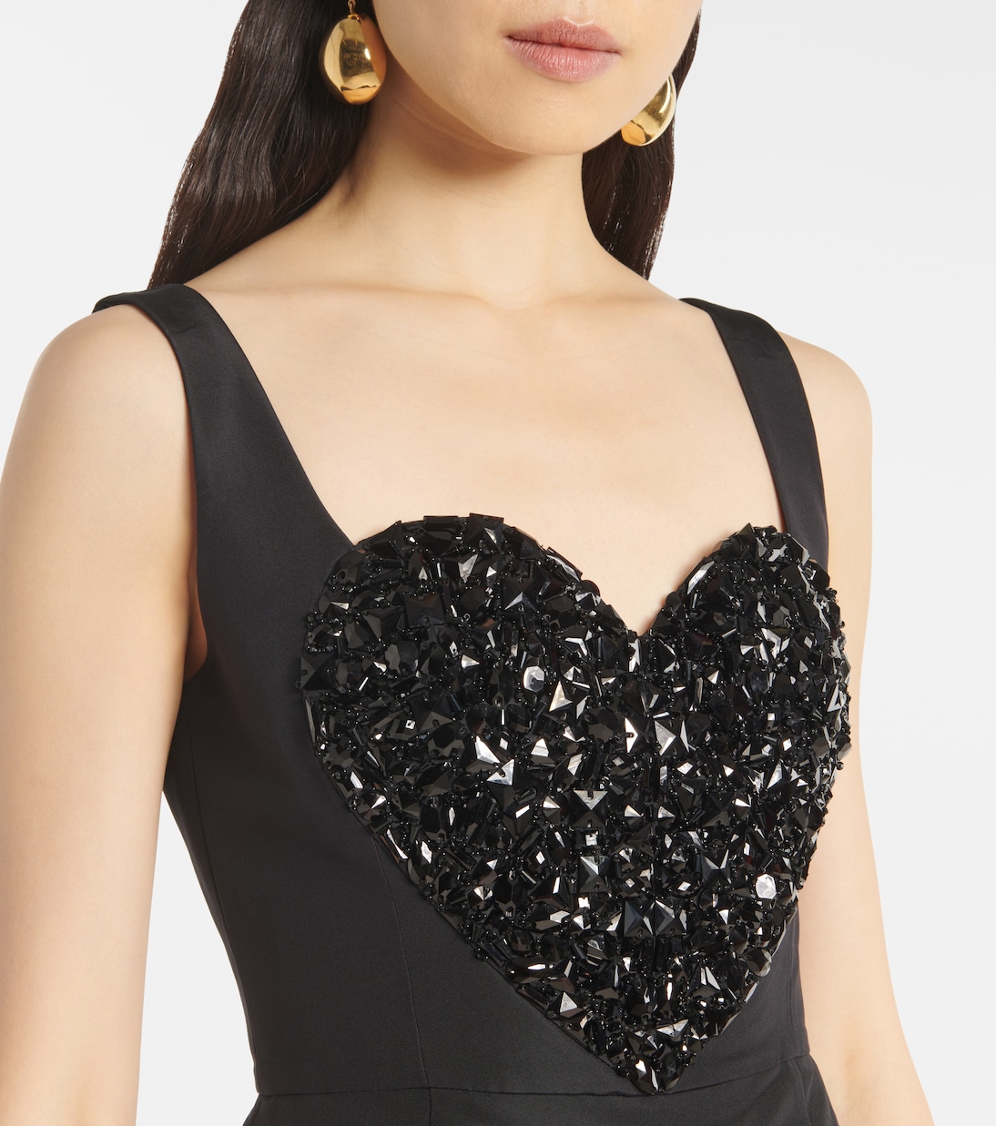 Verziertes Minikleid aus Seide | Carolina Herrera